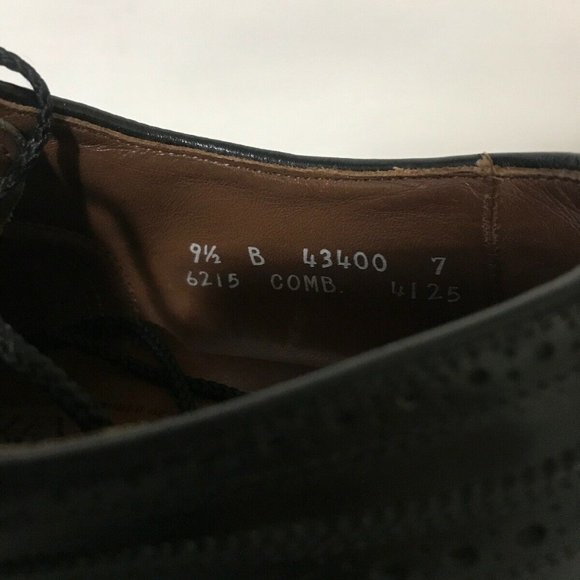 Allen Edmonds Mcallister Mens Wingtip Oxford Shoes - Picture 2 of 8